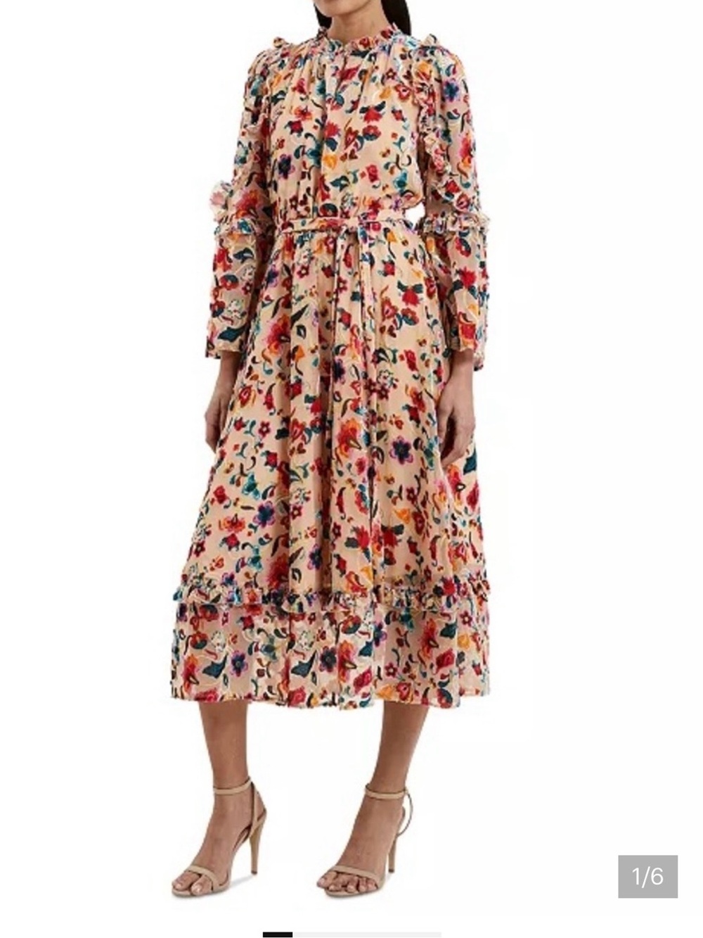 French Connection Midi Dress! Flowy! Light! Breezy! Breathable!
